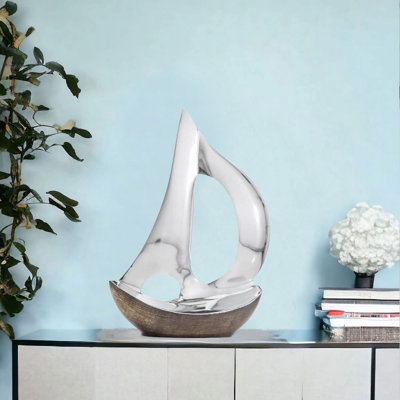 Velero Dark Hull Sailboat