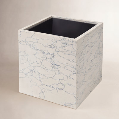 Open Top Trash Can