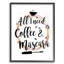 « café et mascara mode motif rose or word », art textuel-616398850-616398851