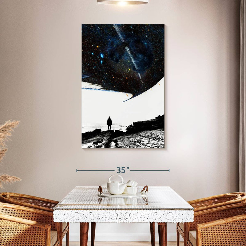 Kelan The Road Less Traveled, 48" H x 32" W