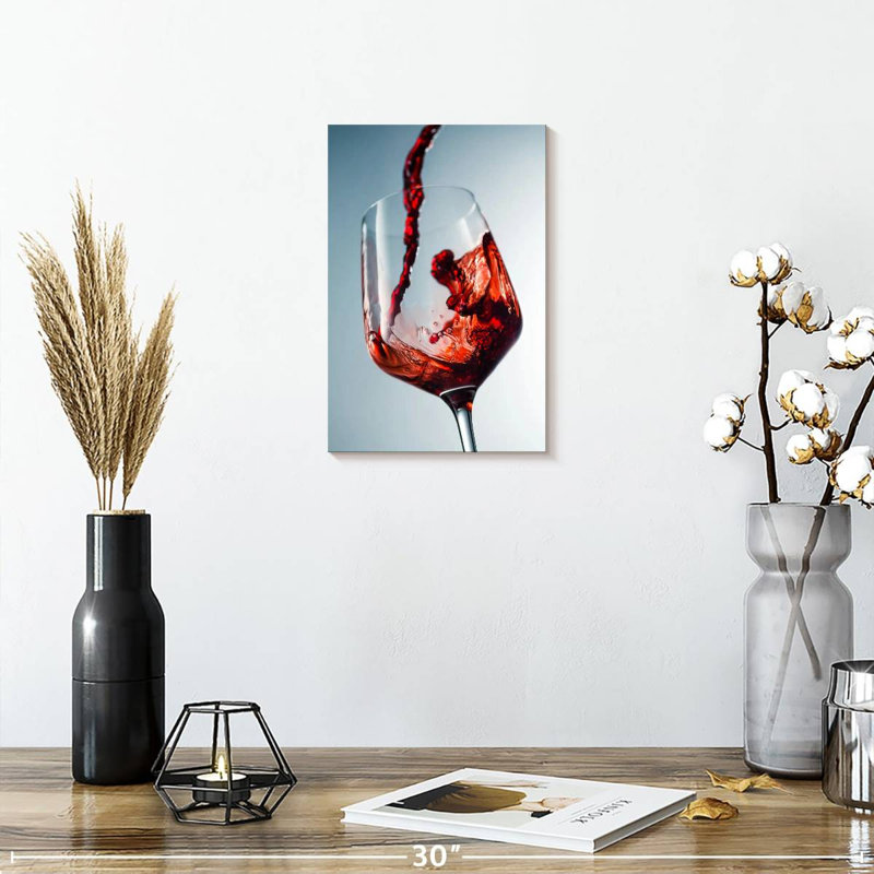 Yarlin pour le vin rouge, H 12 po x l 8 po