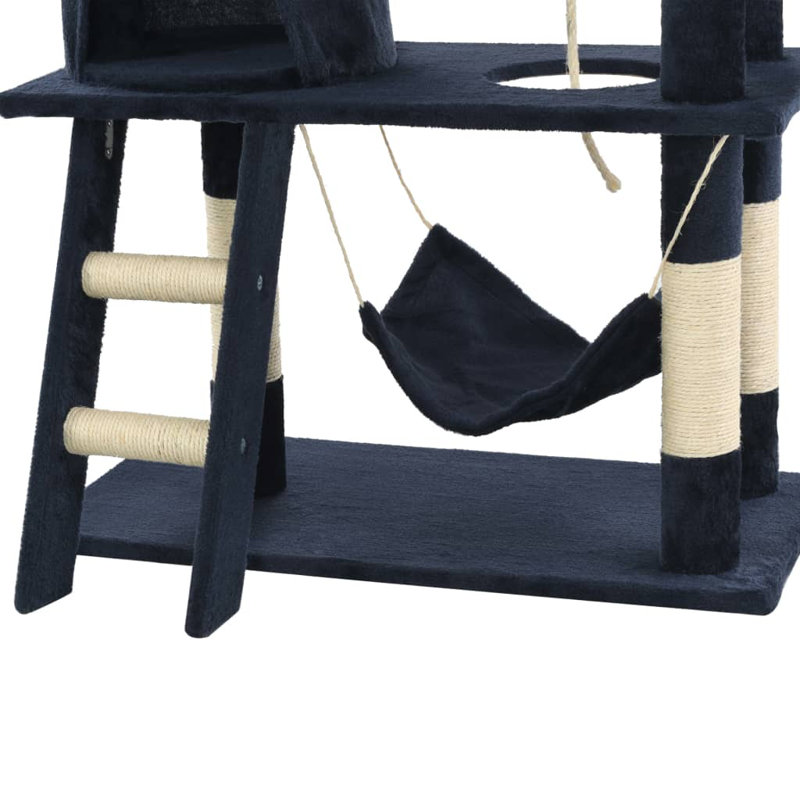 Colm 140cm H Cat Tree, Blue