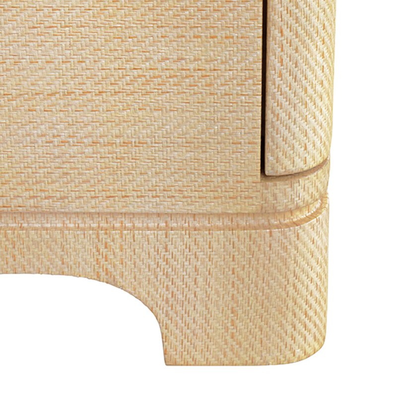 Fortune Solid Wood End Table, Natural