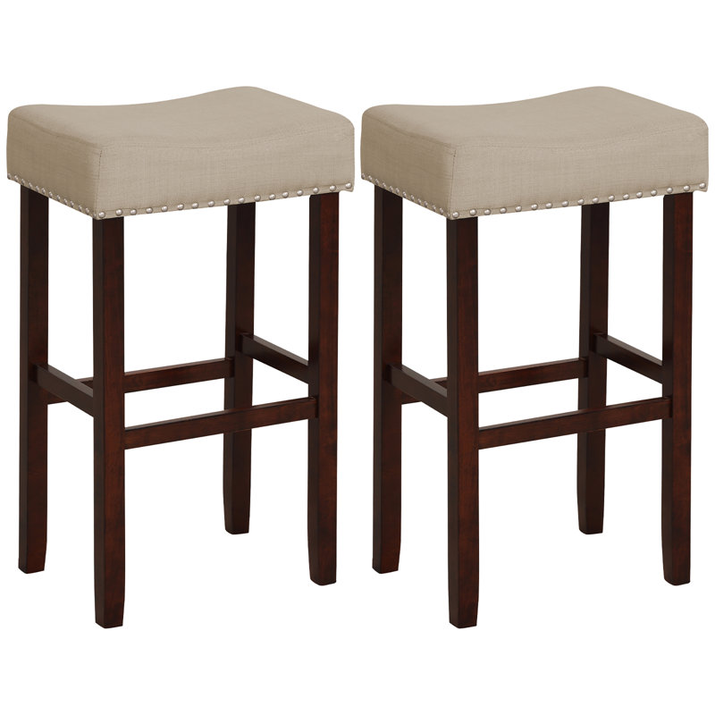 Tabouret de bar 29 po Tressa, Beige