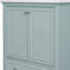 Meuble-lavabo 30 po sans lavabo, base seulement, armoire de salle de bain multifonctionnelle avec portes et tiroir, cadre solide et panneau de fibres à densité moyenne, vert-121018186