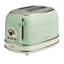 Ariete Vintage 1.7 Litre Jug Kettle 2 Slice Toaster And Microwave Green-128498340