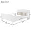 Structure de lit plateforme en métal avec lumière, lit en métal pour enfants avec tête de lit tapissier et rangement-2019880979-2019880977