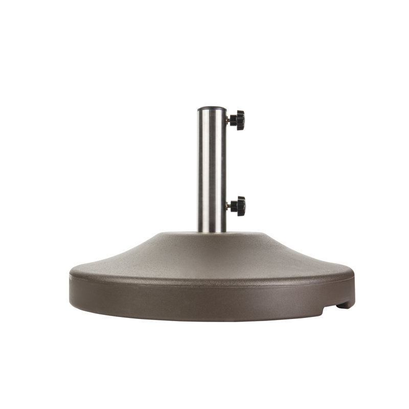 Bronze Metal Wheeled Free Standing Umbrella Base