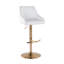 Tabouret de bar réglable avec pivot