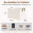 Fabric Foldable Storage Bins with Handles, Modern Storage Basket for Shelves, Closet, Dorm-755629041