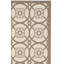 Tapis beige à motif géométrique Herefordshire-20858260