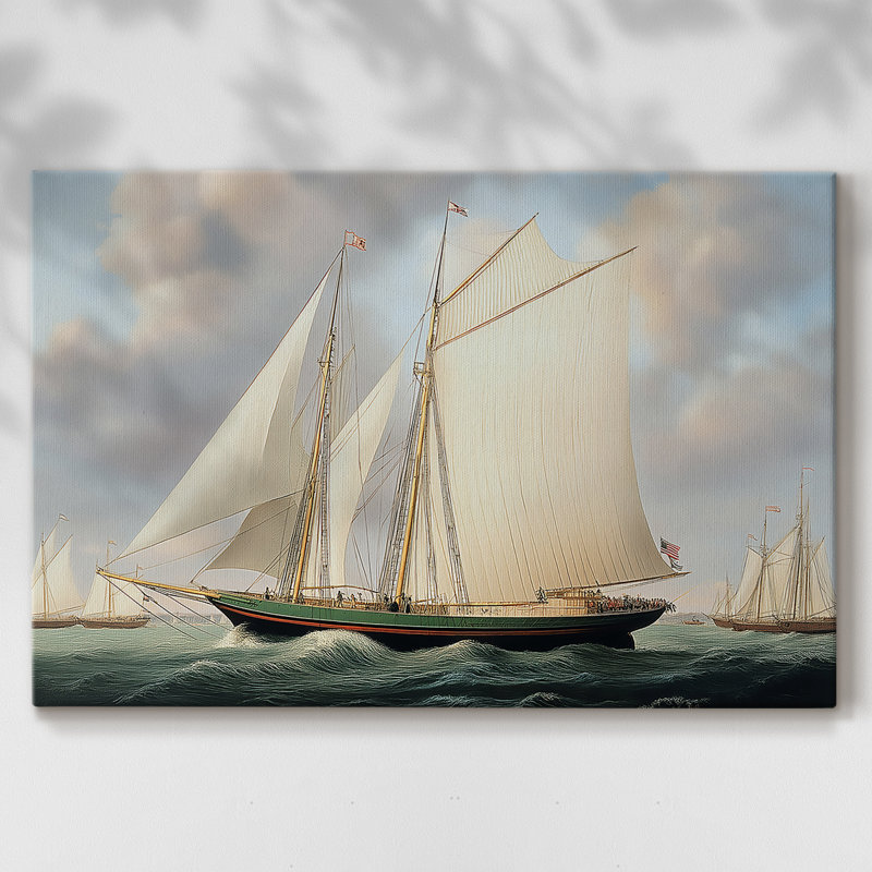 Nautical Series-XCVI -Galerie enveloppée Cavas, 32 x 48