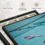 «Blue Court Tennis», art mural-399199192