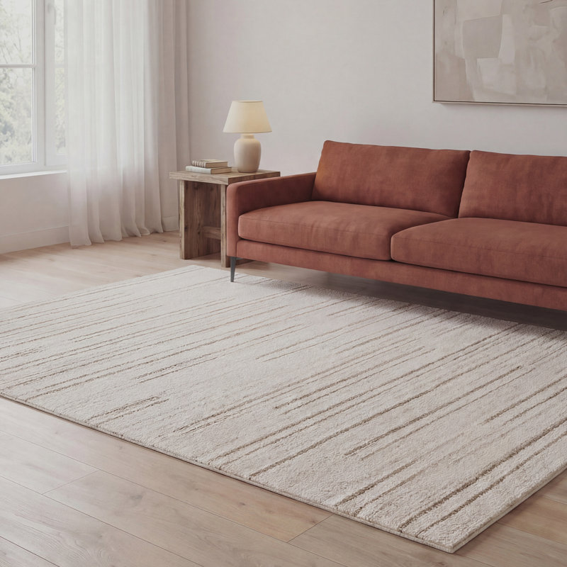 Rosabal Geometric Area Rug, Rectangle 80 x 140 cm