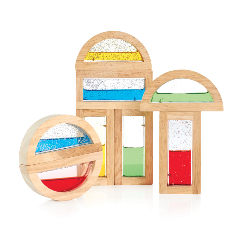Shimmering Water Rainbow Blocks Learning Toy