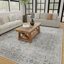 Tapis gris en polypropylène fabriqué à la machine Raghdah-1428662546