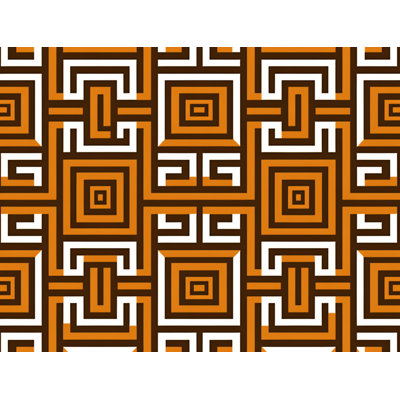 Couverture en molleton Greek Key