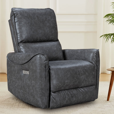 32.3" W Power Swivel Rocker Recliner
