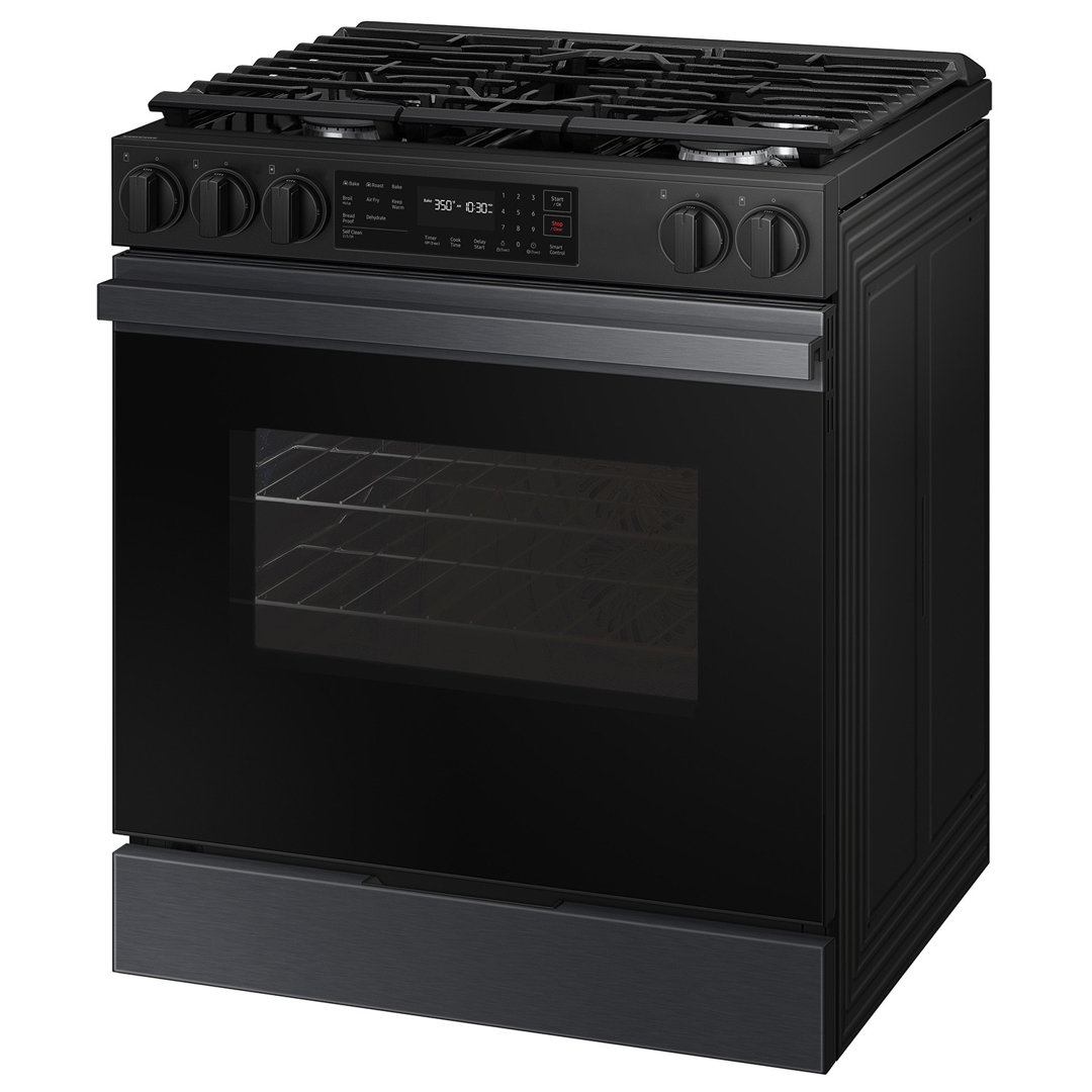 Samsung Bespoke Smart Slide-In Gas Range 6.0 cu. ft. with Precision Knobs Samsung 