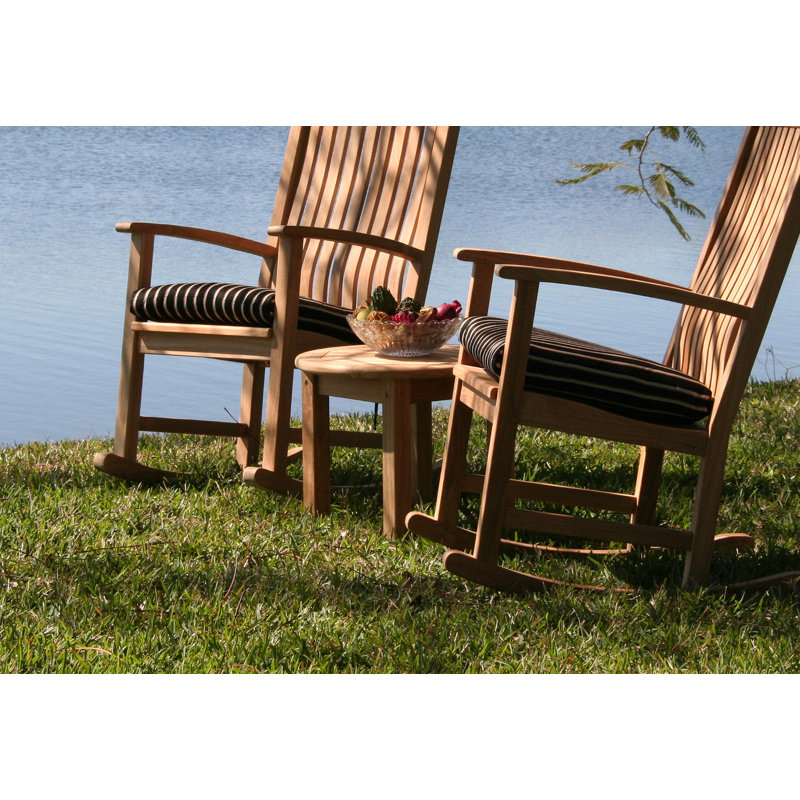 Classic Teak 21" Round Side Table