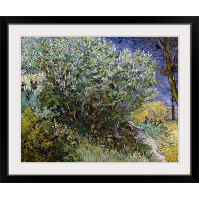 «Lilac Bush» par Vincent Van Gogh, reproduction d'art