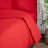 Premium Ranforce Quilt Cover, 102 x 87 | 100% Cotton, 145 Thread Count, Red Color | Durable Button Closure, Machine Washable at 30°C | Luxurious Bedding for Ultimate Comfort & Style-112709282-112709274