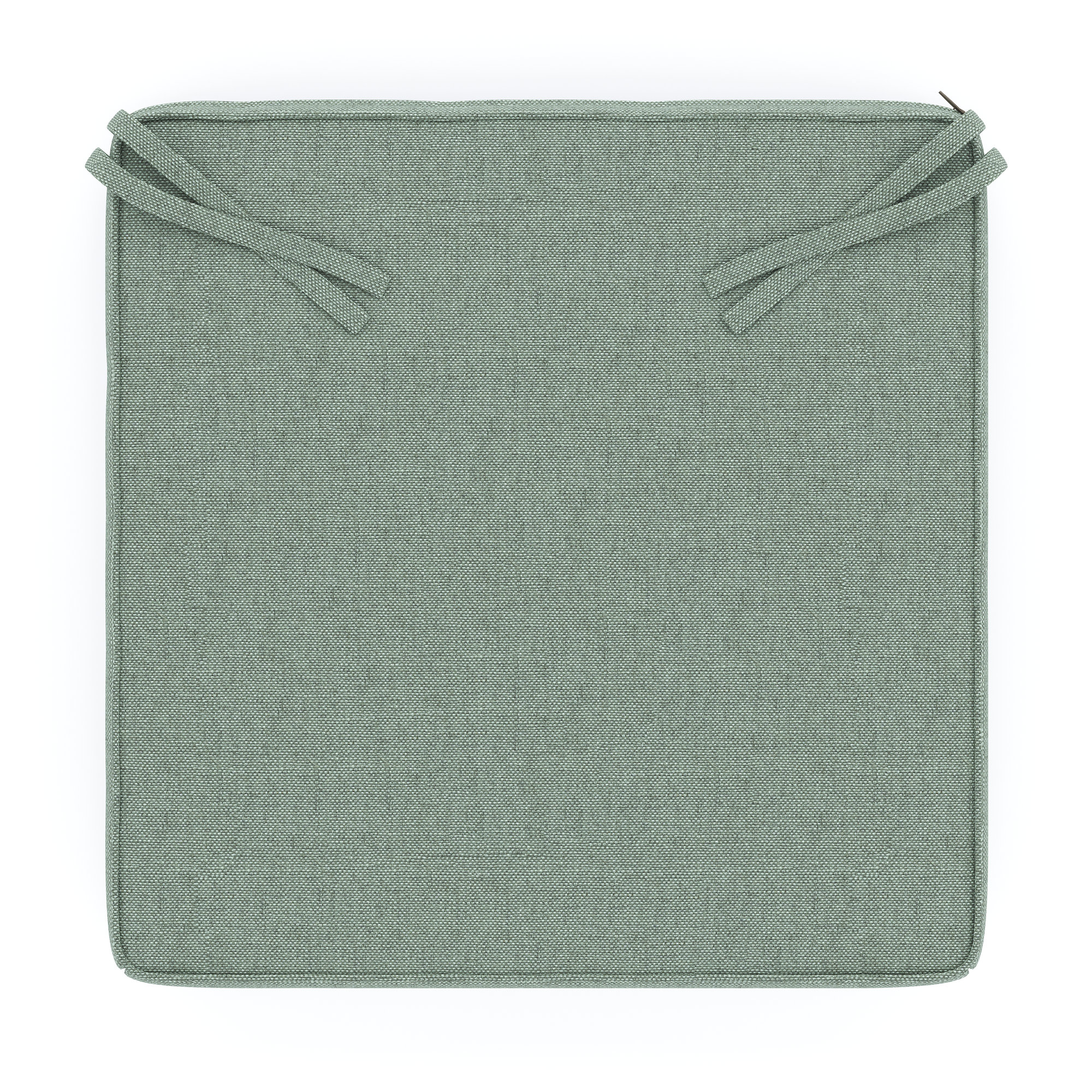 Sunbrella® Outdoor Dining Chair Seat Cushion, Canvas Spa Sunbrella® Canvas, 17" W x 17" D