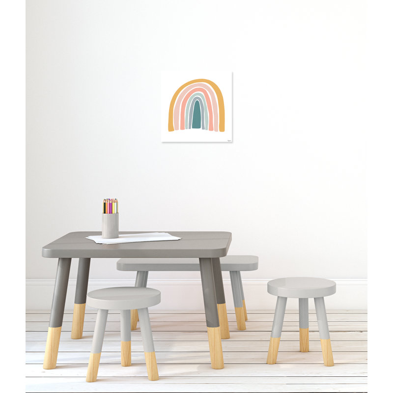 Décoration murale pour enfants, H 16 po x l 16 po x P 1,5 po, Toile