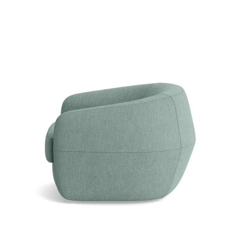 Elaine Swivel Chair, Performance Weave - Spa