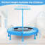 17 Stories ft Round Kid / Toddler Trampoline with Handlebar-1068753108