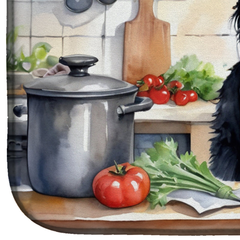 Tapis de vaisselle Scottish Terrier The Chef