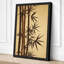 Bamboo in Ink Japandi - Wrapped Canvas-1313062461-1313062463