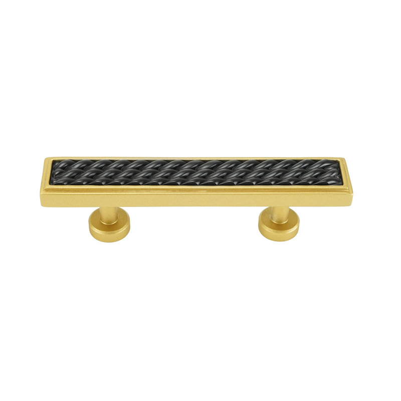 Spectra Waves 3" center to center pull, 3 Inch, Gold/Black