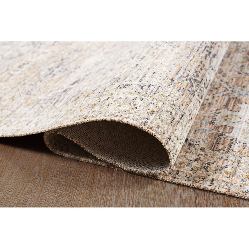 Collection Alissa tissé à plat - rosé Caspian rétro, Tapis de couloir 2 pi 2 po x 7 pi 6 po