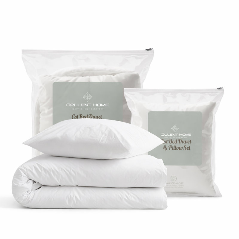 Reversible Toddler Duvet & Pillow Set, 4.5 Tog