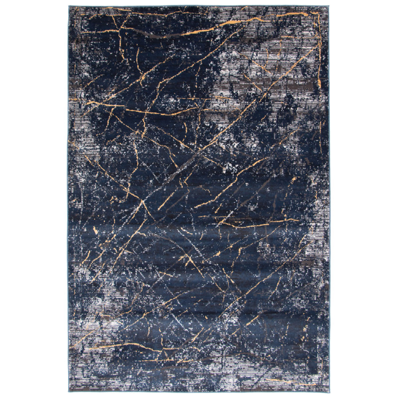 Performance Abstract Indoor Rug, Rectangle 8' x 10'