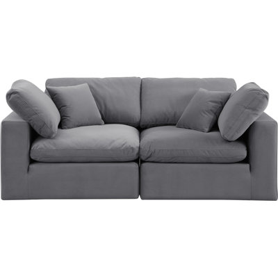 Hoggins 80'' Velvet Sofa
