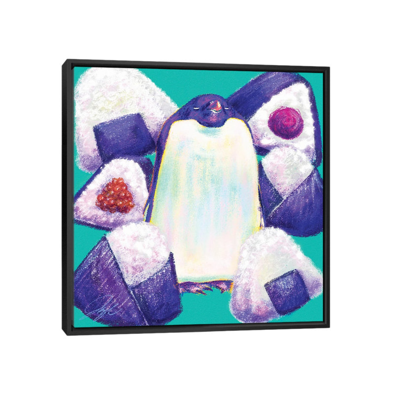 Pen-Igiri 1 Piece Wall Art on Canvas, 66.04 cm H x 66.04 cm W x 4.445 cm D, Black