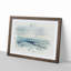 Mountains of Dushanbe in Tajikistan in Abstract - Framed Print-55727727-55727733
