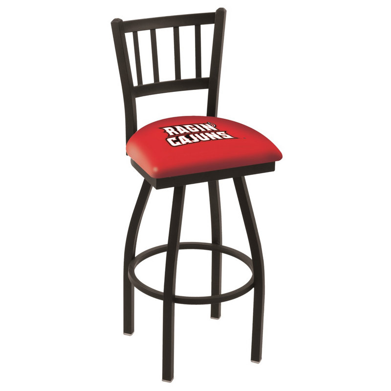 Tabouret de comptoir pivotant de 25 po NCAA, Ragin' Cajuns de Louisiana-Lafayette, 25 po de hauteur