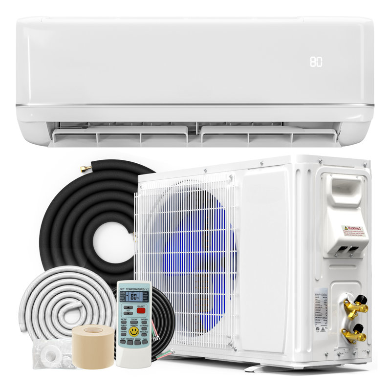 17,700 BTU Inverter Ductless Mini Split Air Conditioner & Heat Pump with WiFi for Rooms up to 1,000 sq. ft.