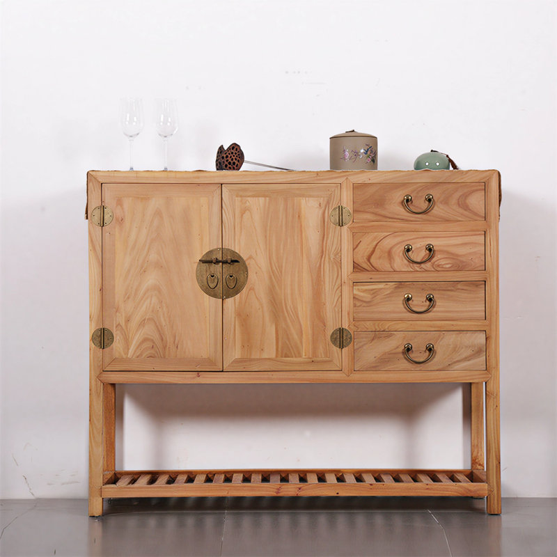 Nouvelle armoire de rangement à chaussures à double porte de style chinois