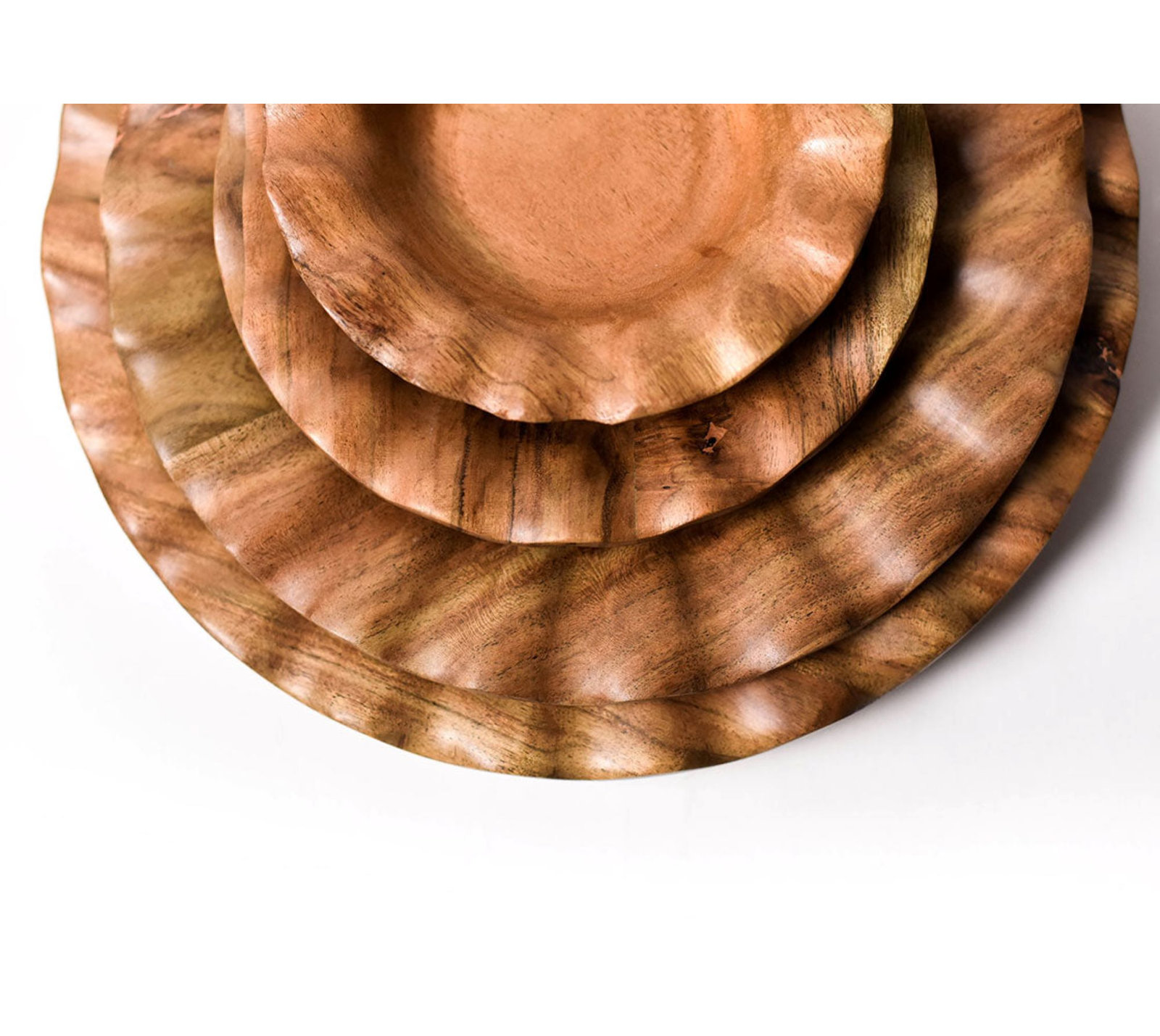 Round Wood Platter