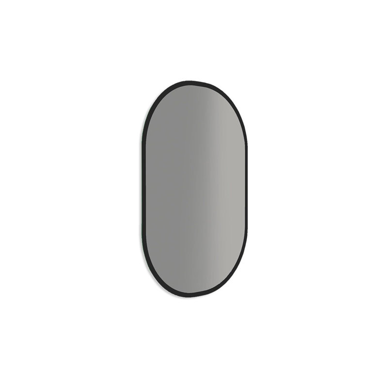 DAX Soul 22" Wide Reversible Mirror, Black