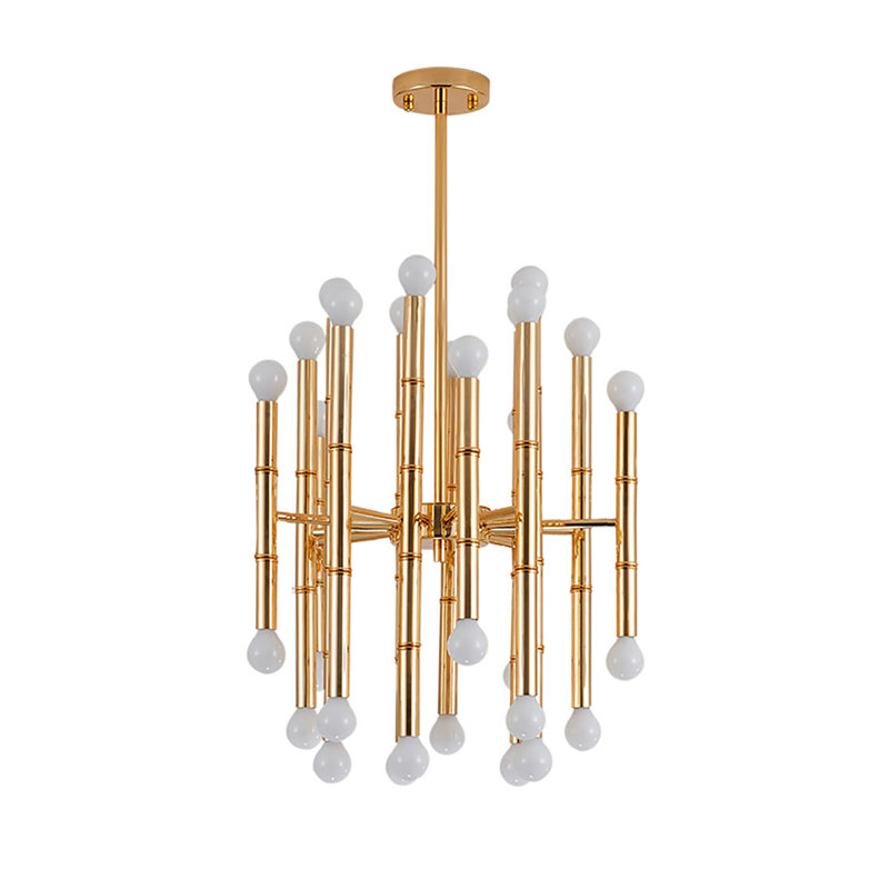 Richard 30 - Light Steel Unique/Statement Pendant