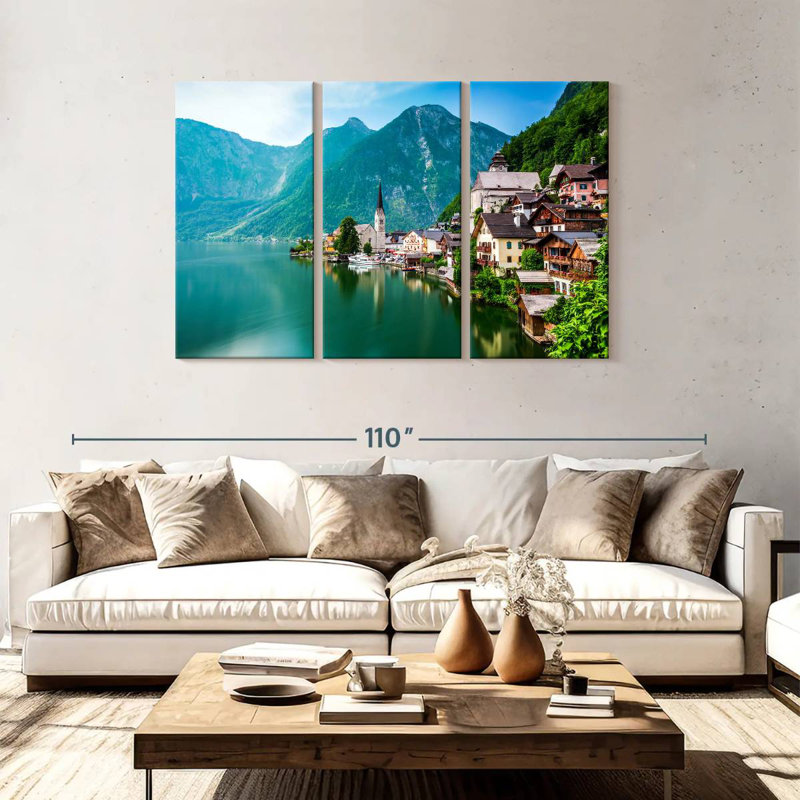 Syd Scenic Hallstatt, 48" H x 74" W