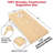 2' x 4' Solid Wood Cornhole Set with Carrying Case-61709988