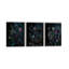 3 Piece Wrapped Canvas Print