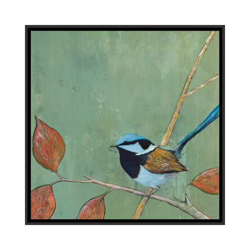 «Resting Bird I» par Mehmet Altug - Estampe numérique sur toile tendue avec châssis, H 18 po x l 18 po x P 1,5 po