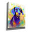 «Pop Art Dachshund 2» par Furbaby Affiliates, art mural sur toile-1010956242